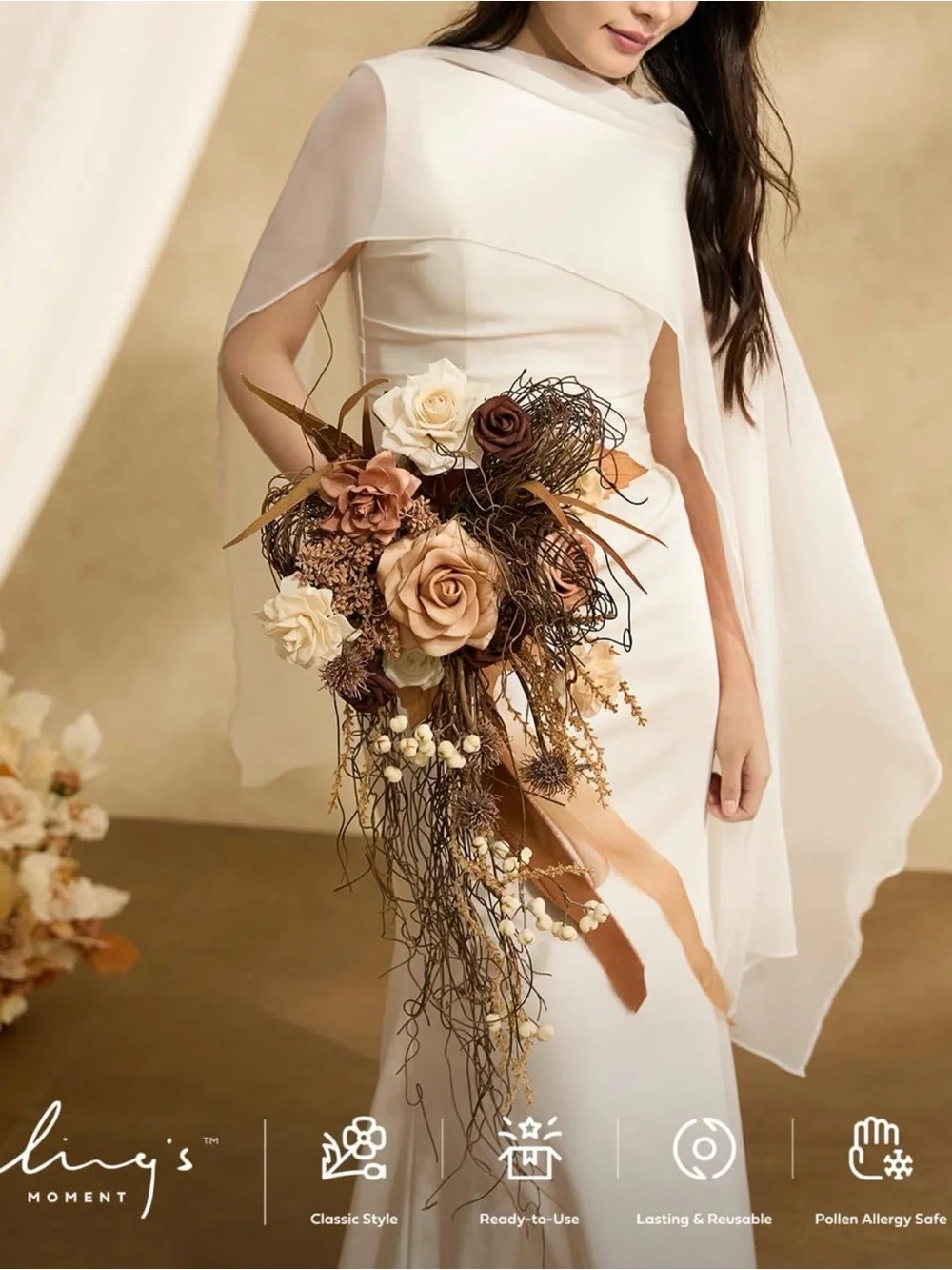 Lings bridal bouquet